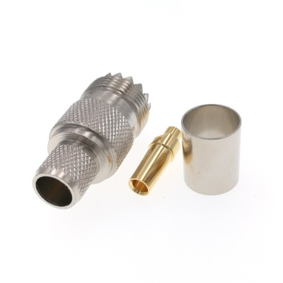 Разъем обжимной UHF-female 8D-FB