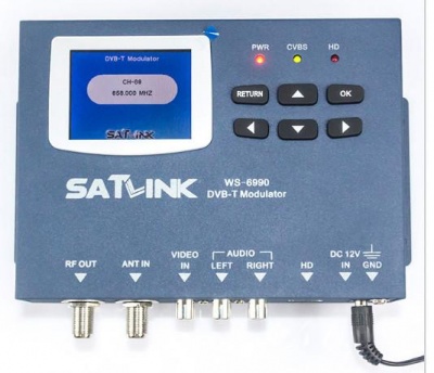 Модулятор DVB-T Satlink WS6990 Модулятор DVB-T Satlink WS6990