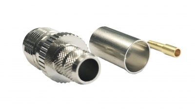 Разъем обжимной TNC-female 5D-FB/RG-8X